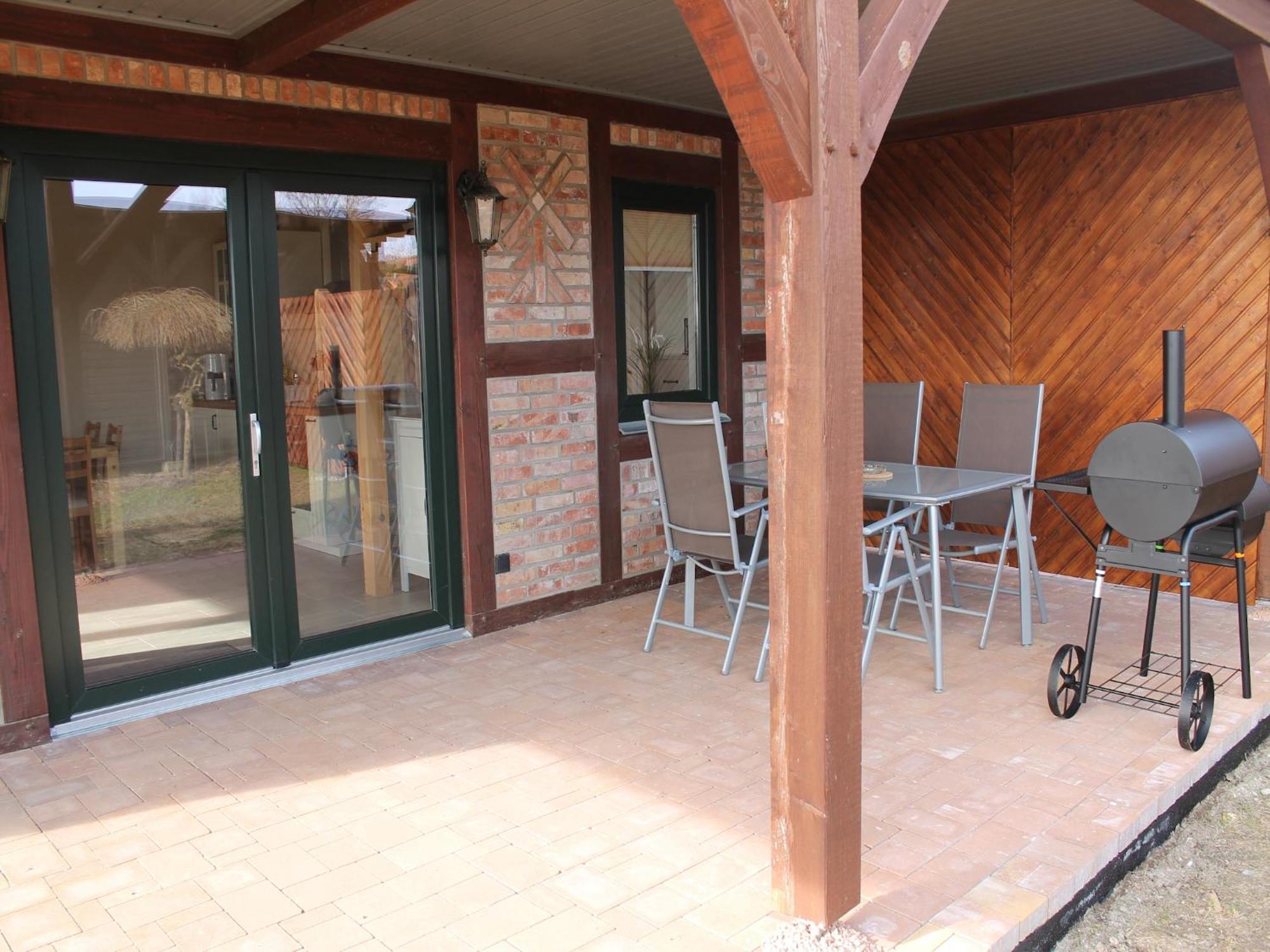 Modern Holiday Home In Brusow With Roofed Terrace Kröpelin Esterno foto