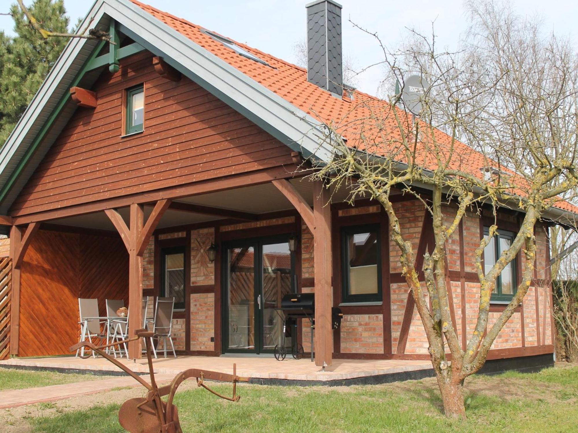 Modern Holiday Home In Brusow With Roofed Terrace Kröpelin Esterno foto